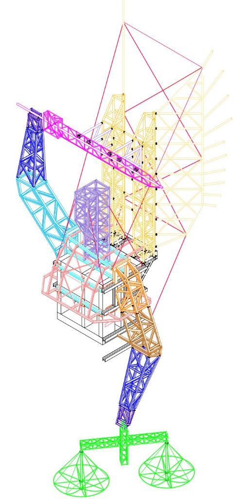 Projetos Especiais - Modelo Estrutural 3D
