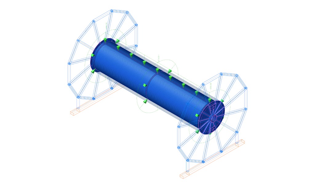 Modelo 3D do Carretel
