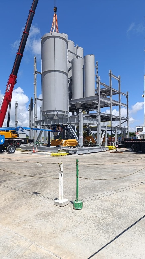 Silos Metálicos - Montagem